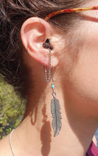 Load image into Gallery viewer, SILVER HEARRINGS: earplug earrings you&#39;ll never lose